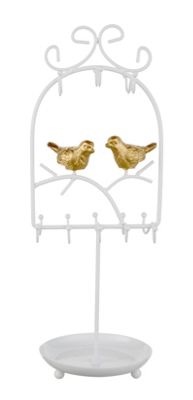 'Cosmo' Gold birds jewellery holder